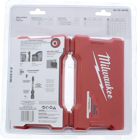 Milwaukee Electric Tools 48-32-4016 Milwaukee 22-piece Automotive Shockwave Impact Driver Bit Set in Saudi Arabia