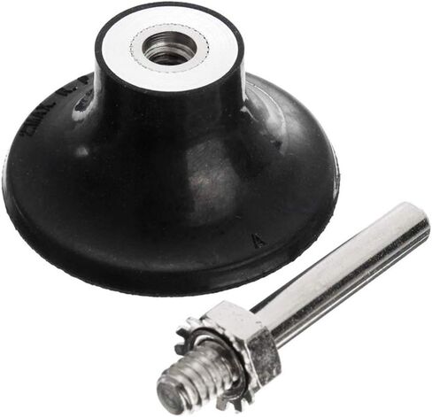 2 بوصة حامل لوحة القرص، حامل لوحة استبدال سريع العالمي مع 1/4 عرقوب للتلميع، الرملي، إعداد السطح المستدير (3 حزم) in Kuwait