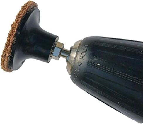 2 بوصة حامل لوحة القرص، حامل لوحة استبدال سريع العالمي مع 1/4 عرقوب للتلميع، الرملي، إعداد السطح المستدير (3 حزم) in Kuwait