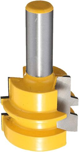 Mesee Reversible Glue Joint Router Bit, 1/2 Inch Shank Medium Reversible Tenon Cutter Woodworking Milling Cutting Tools, 1-1/2 Inch Cutting Diameter in Saudi Arabia