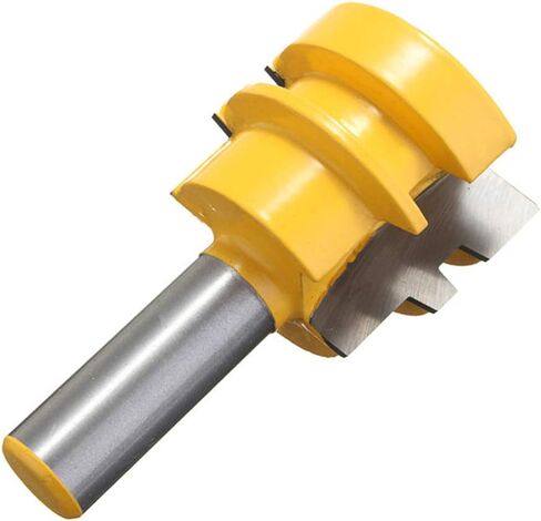 Mesee Reversible Glue Joint Router Bit, 1/2 Inch Shank Medium Reversible Tenon Cutter Woodworking Milling Cutting Tools, 1-1/2 Inch Cutting Diameter in Saudi Arabia