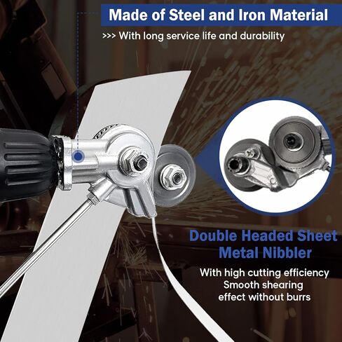 ملحق مثقاب معدني جديد 2023، قاطع لوحة مثقاب كهربائي، ملحق مثقاب معدني يمكنك تركيبه بنفسك، ملحق مثقاب آمن ومتين لقطع المعادن in Kuwait