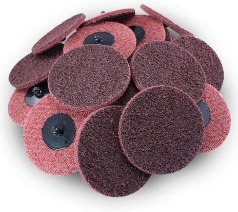 BHA Surface Conditioning Quick Change Discs, 3" Red (Medium) Prep Pad - 25 Pack in Saudi Arabia