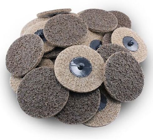 BHA Surface Conditioning Quick Change Discs, 3" Red (Medium) Prep Pad - 25 Pack in Saudi Arabia