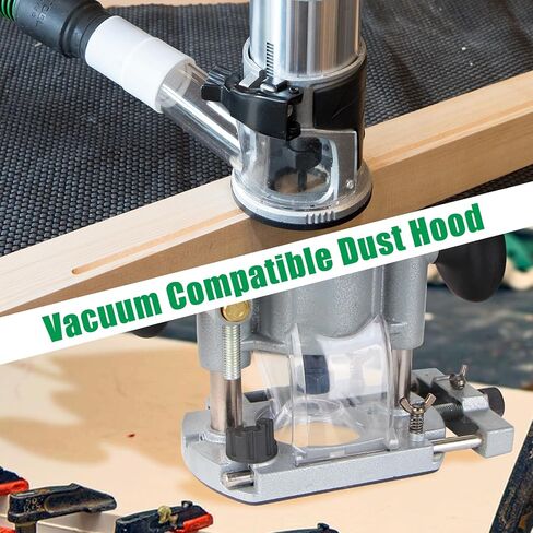 مجموعة أدوات توجيه الغطس من باتوكا، أداة توجيه عزم الدوران بحد أقصى 1-1/4 حصان مع قاعدة ثابتة، أداة كومبو لتشذيب الخشب ذات 6 سرعات متغيرة للأعمال الخشبية والنحت والتشذيب والشق in Kuwait