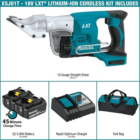 Makita XSJ01Z 18V LXT Lithium-Ion Cordless 18 Gauge Straight Shear in Saudi Arabia