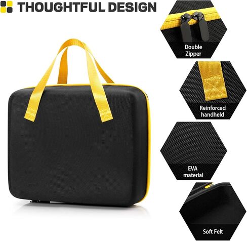 شنطة محمولة بديلة لضاغط الهواء لمنفاخ الاطارات ديوالت 20 فولت كحد اقصى (DCC020IB)، شنطة حمل وتخزين الادوات اللاسلكية لحزمة البطارية ومجموعة الشحن in Kuwait