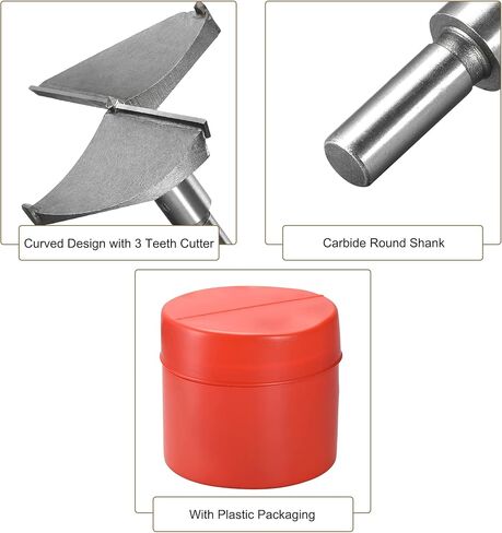 لقمة حفر خشبية من uxcell Forstner بقطر 90 ملم. هول المنشار كربيد سبائك الصلب تلميح جولة عرقوب أداة القطع للخشب الرقائقي in Kuwait