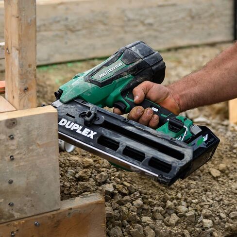 Metabo HPT NR3675DD 36V MV Duplex Nailer Kit w/ 3-1/2 Inch Collated Duplex Nail (2000 Count) in Saudi Arabia
