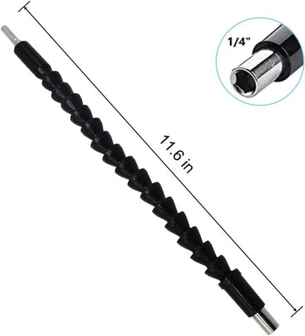 قطعتان من تمديد رأس المثقاب المرن، سونكو 29.6 سم استكشف وصلات مرنة للحفري، رؤوس تمديد مرنة للعمود، مفك تمديد مرن مرن من عرافة مغناطيسي ناعم وعمود مرن in Kuwait