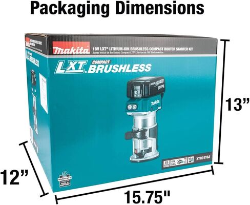 ماكيتا XTR01T8J 18V LXT® مجموعة أدوات تشغيل جهاز التوجيه اللاسلكي المدمج بدون فرشاة ليثيوم أيون (5.0 أمبير في الساعة) in Kuwait