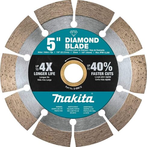 Makita B-69618 5" Diamond Blade, Segmented, General Purpose in Saudi Arabia