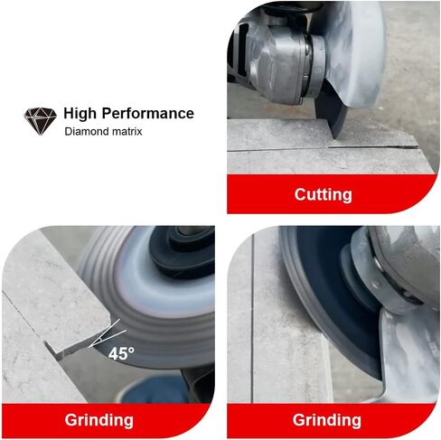 2Pc/Lot 4.5" Super Tile Blade Diamond Cutting Blade for Cutting and Grinding Granite Marble Porcelain Tile in Saudi Arabia
