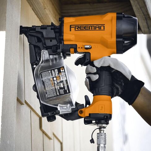 Freeman G2CN65 2nd Generation Pneumatic 15 Degree 2-1/2" Coil Siding Nailer with Adjustable Metal Belt Hook and 1/4" NPT Air Connector in Saudi Arabia
