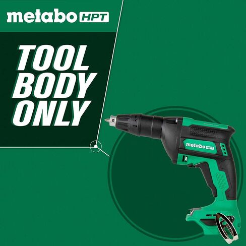 Metabo HPT Cordless 18V MultiVolt™ Drywall Screw Gun | Tool Only - No Battery | Lifetime Tool Warranty | W18DAQ4 in Saudi Arabia