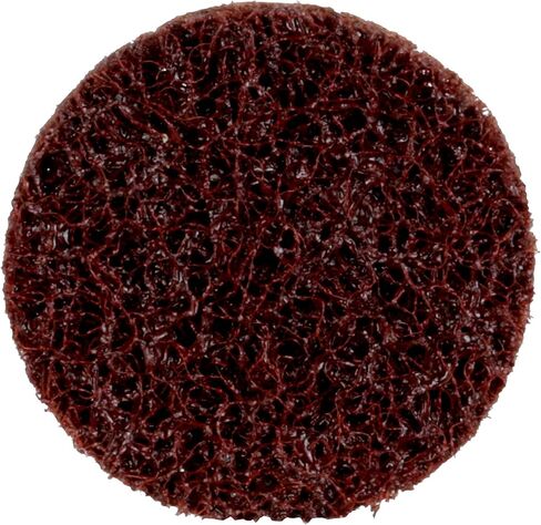 Scotch-Brite Precision Surface Conditioning Disc, Roloc TR, Very Fine, Ceramic, Nonwoven Fiber, Easy Change, 2 in, 25/Inner, 100/Case, Dispenser Pack in Saudi Arabia