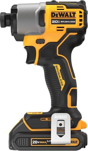 DEWALT 20V MAX* 1/4 in. Brushless Cordless Impact Driver Kit (DCF840C2) in Saudi Arabia