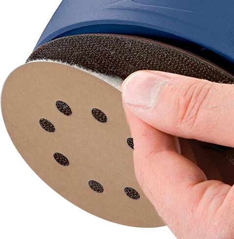 32pcs Sandpaper 8 Hole 5 inch Sanding Discs Hook and Loop 1500-10000 Grits Wet Dry Sandpaper with 2pcs Interface Pads for Random Orbital Sander Automotive Metal Polishing in Saudi Arabia