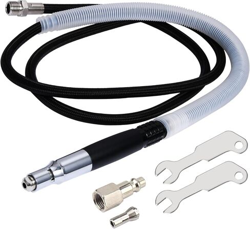 Air Pencil Die Grinder, Pneumatic Micro Tool, 1/8" Collet Mini Pencil Polishing Cutting Tool in Kuwait