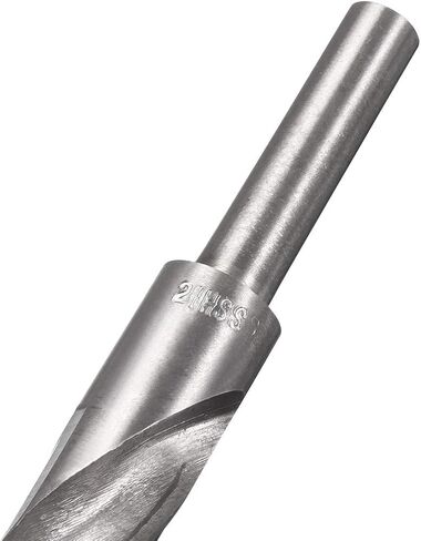 uxcell Reduced Shank Drill Bit 17mm High Speed Steel HSS 4241 with 1/2 Inch Straight Shank in Saudi Arabia