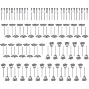 42Psc Wire Wheel Brush Set, Rotary Tool Wire Brush | Steel Wire Wheels Pen Brushes Set Kit Accessories for Rotary Tool-1/8"(3mm) Shank in Saudi Arabia