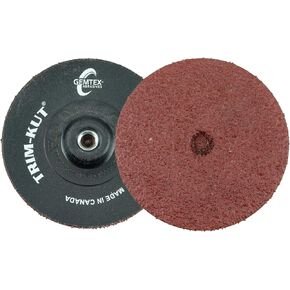 Weiler 59300 Trim-Kut Grinding Disc, 3" Diameter, 36 Grit, 5/16" - 18 Hub (Pack of 25) in Saudi Arabia