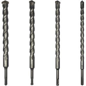 FF ERA 17 قطعة SDS Plus Bits - مطرقة دوارة SDS Plus مجموعة لقم الثقب والأزاميل - 17 قطعة من البناء الخرساني SDS Plus لقم الثقب مجموعة أدوات ثقب للطوب الأسمنت والحجر والخرسانة مع حقيبة قوية محمولة - SDS Plus شانك يناسب المطرقة الدوارة in Kuwait