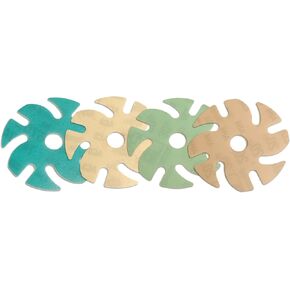 مجموعة أقراص جلخ دقيقة من JoolTool 3M مكونة من 4 قطع، ماسية، للاستخدام الرطب/الجاف، بقطر 3 بوصات in Kuwait