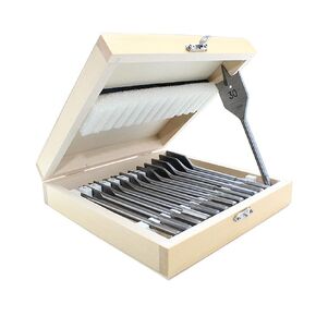 Telituny Spade Drill Bits Set 13pcs Spade Drill Bits Set Carbon Steel Paddle Flat Bits 1/4'' Hex Shank Woodworking Power Tool for Wood Aluminum PVC Drilling Tool in Saudi Arabia