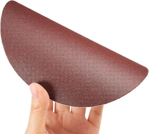 uxcell 6" PSA Sanding Discs 80 Grit Self Stick Aluminum Oxide Sandpaper for Random Orbital Sander Wood Metal Dry Polishing 20pcs in Saudi Arabia