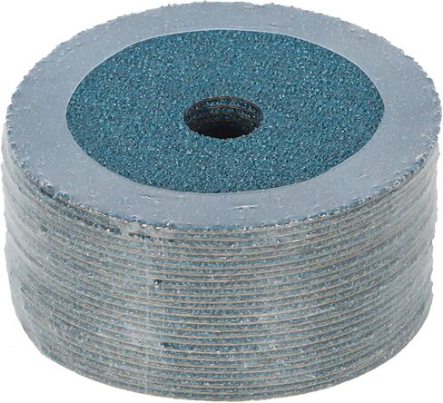 Kimllier 25Pcs Grinding and Sanding Discs 5 Inch x 7/8 Inch Zirconia Resin Fiber Grinding and Sanding Discs 36 Grits in Saudi Arabia