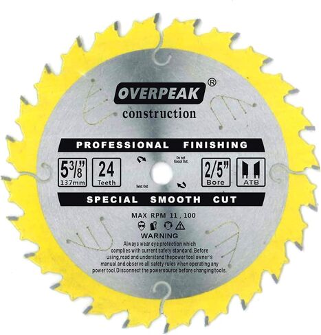 Overpeak 10-Inch Table Saw Blade ATB Ultra Fine Finishing 90 Teeth Wood Cutting Circular Saw Blades in Saudi Arabia
