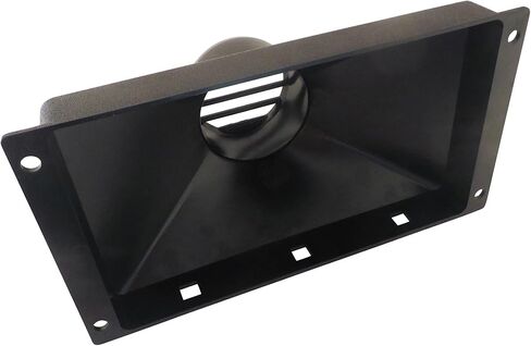 13.5" x 7" x 6" Deep ABS Plastic Dust Hood with 4" OD Opening for Dust Collector Systems 73479 in Saudi Arabia