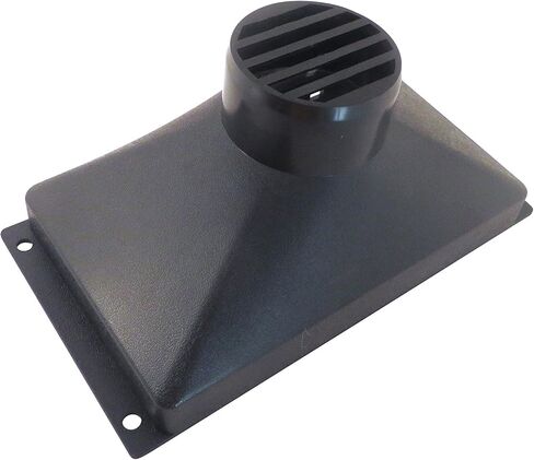 13.5" x 7" x 6" Deep ABS Plastic Dust Hood with 4" OD Opening for Dust Collector Systems 73479 in Saudi Arabia