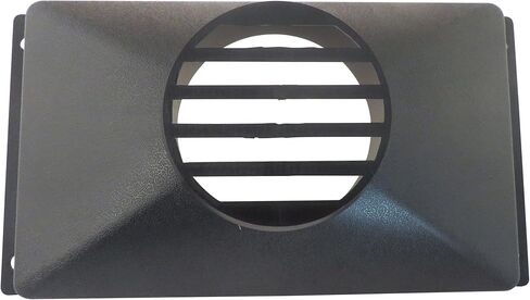 13.5" x 7" x 6" Deep ABS Plastic Dust Hood with 4" OD Opening for Dust Collector Systems 73479 in Saudi Arabia
