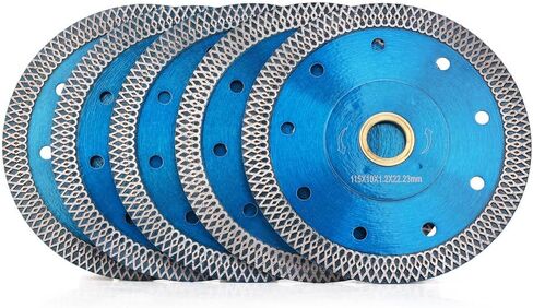 Tiledurepro 2 قطعة/الوحدة 4.5 "بلاط المنشار بليد سوبر رقيقة الماس شفرة الخزف قطع عجلة القرص لطاحونة زاوية in Saudi Arabia