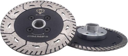 MOSTARTOOLS 3 Inch Turbo Diamond Cuting Blades for Grinding and Cutting Stone,Granite, Concrete, Blocks, and Masonry Two-in-One Diamond Multipurpose Cutting and Grinding Disc in Kuwait