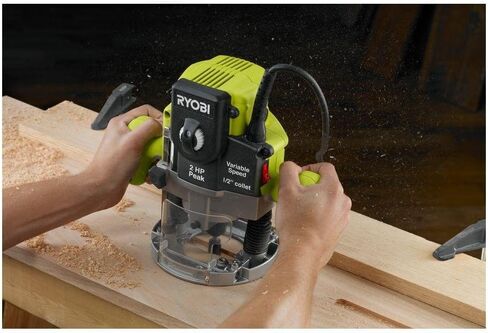 Ryobi RE180PL1G 2HP Peak 10-Amp Plunge Router in Saudi Arabia