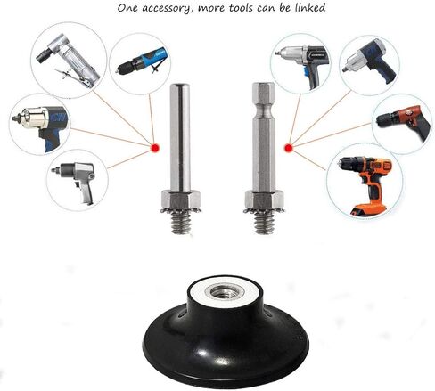 مجموعة أقراص التغيير السريع Crossarctic 80 قطعة مقاس 2 بوصة، قرص صنفرة بقفل زركونيا مع حامل 1/4 بوصة متوافق مع قرص Roloc مقاس 2 بوصة لطاحونة القوالب السطحية لشريط إعداد السطح (36/60/80Grit) in Kuwait
