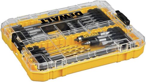 DEWALT Drill Bit Set / Screwdriver Set, Rapid Load, Magnetic, 35-Piece (DWAMF1235RL) , Yellow in Saudi Arabia