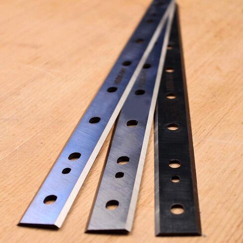 TJATSE Upgraded 13-Inch HSS Replacement Planer Knives for DeWalt DW735 DW7352 735X, Double Sided Cutting Edge Thickness Planers Blades- 3Pack in Kuwait