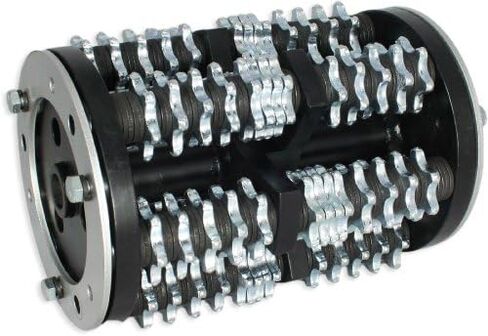 6 pt Carbide Flail Cutter Complete Drum Kit for Edco CPM-8 Scarifier/Concrete Planer - General Setup in Saudi Arabia