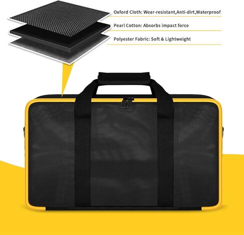 حقيبة حمل ناعمة من Steadtep متوافقة مع المنشار الترددي DEWALT 20V MAX DCS367B / DCS387B، غطاء حقيبة حمل تخزين الأدوات اللاسلكية 20v Max للشفرات والبطاريات والملحقات (الصندوق فقط) in Kuwait