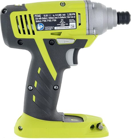 Ryobi P234g One+ 18-Volt Lithium Ion Cordless Impact Driver (Battery Not Included / Power Tool Only) in Saudi Arabia
