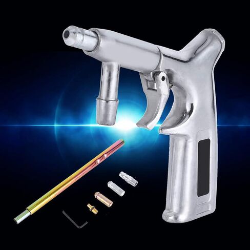 Sand Blasters,Sandblaster Gun,Sand Blaster Gun Kit,Sandblasting Gun,60-120PSI Handheld Air Sand Gun Blaster Grit Shot Sandblaster Spray Gun Cast Aluminum Blasting Machine in Saudi Arabia