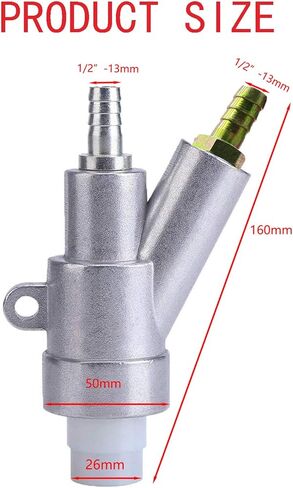 Sandblaster Soda Blaster Gun Kit with Boron Carbide Nozzle Air Sandblasting Gun for Dust Removal Portable Stainless Sand Blaster Gun Set (6mm) in Kuwait