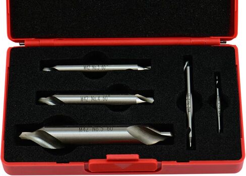 مجموعة أدوات مثقاب مركزي وريش غاطسة، 1-5، 82° HSS 404-1374 P{ in Kuwait
