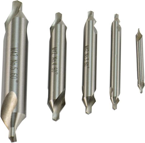 مجموعة أدوات مثقاب مركزي وريش غاطسة، 1-5، 82° HSS 404-1374 P{ in Kuwait