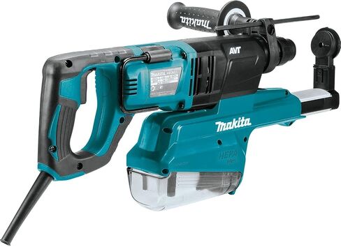 Makita HR2661 1" AVT Rotary Hammer, Accepts Sds-Plus Bits, w/Hepa Dust Extractor (D-Handle), Blue in Saudi Arabia