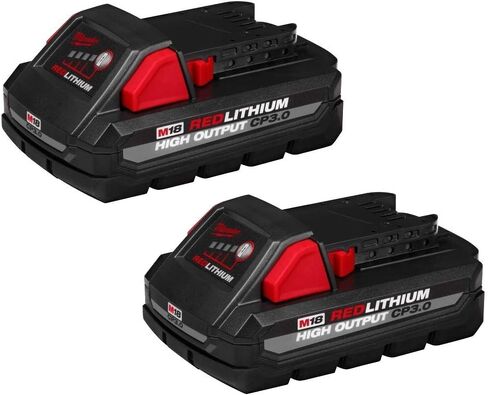MILWAUKEE M18 REDLITHIUM HIGH OUTPUT CP3.0 Battery 2-Pack in Saudi Arabia